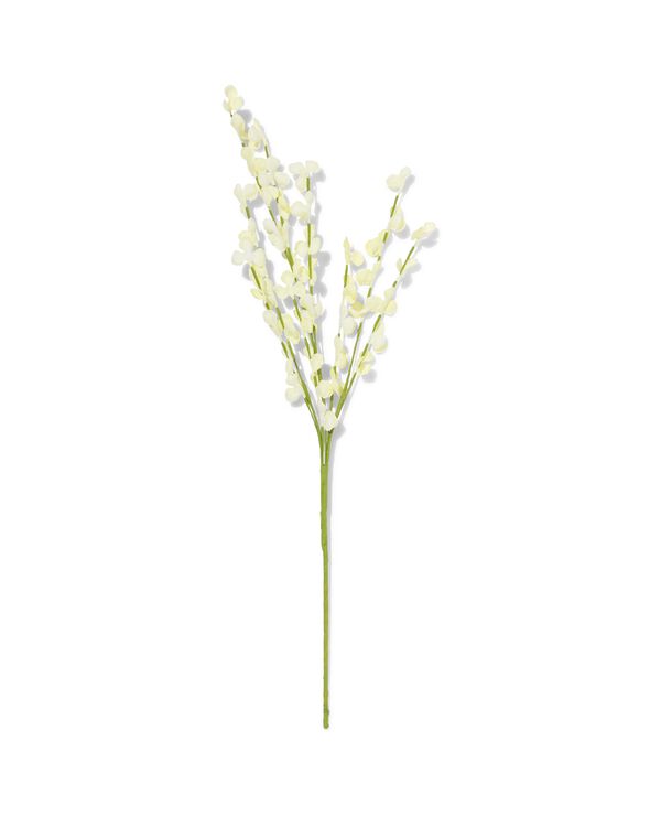 fleur artificielle petites fleurs 55cm blanc - 41300115 - HEMA