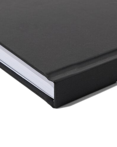 carnet vierge A4 noir - 14130023 - HEMA