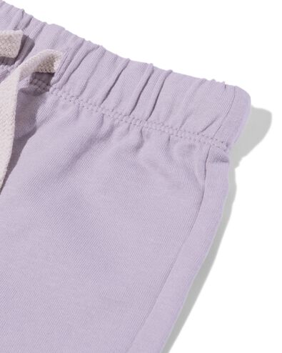 baby kleding sweatset paars paars - 33103650PURPLE - HEMA
