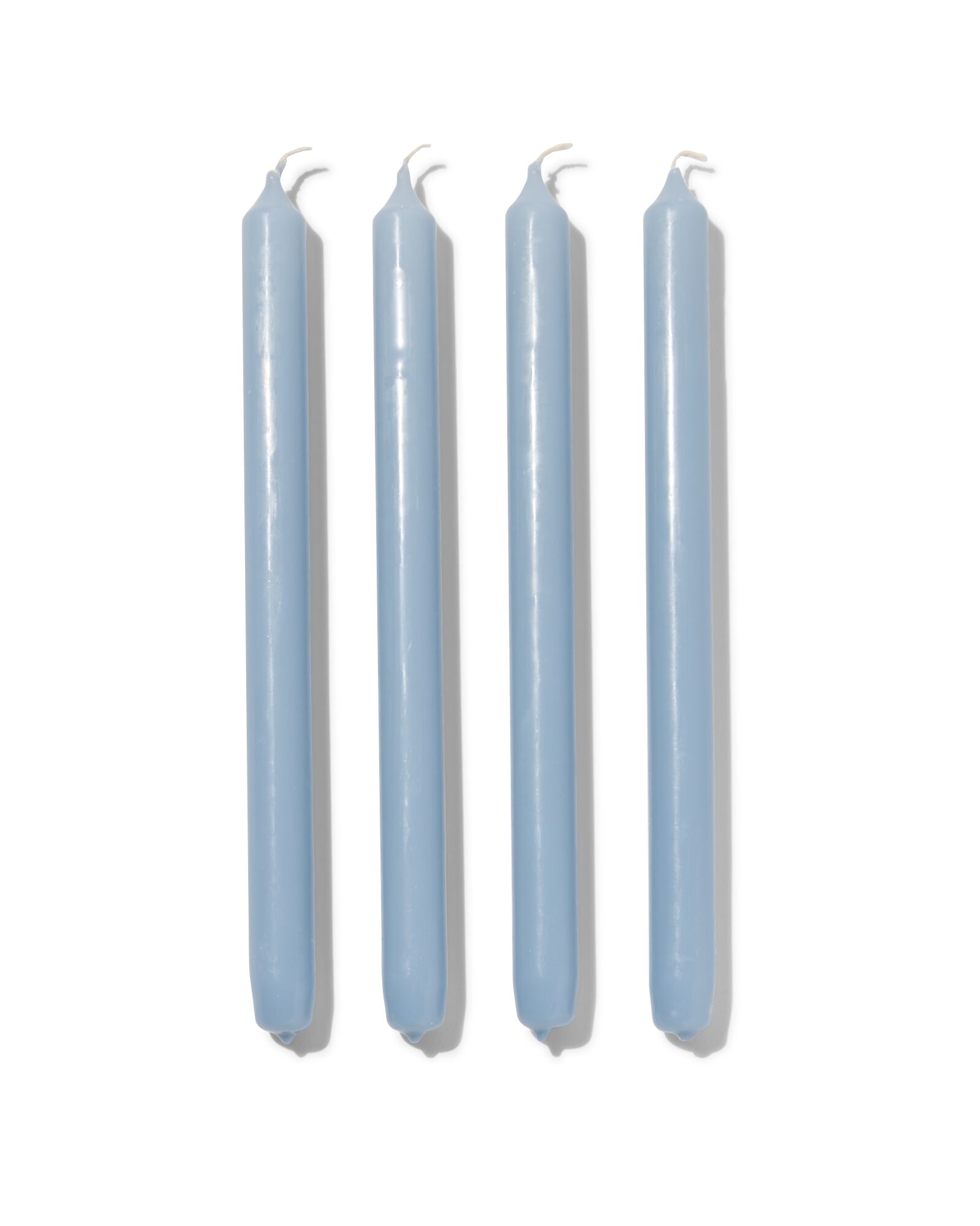 12 bougies longues &Oslash;2.2x29 bleu clair&nbsp; bleu clair 2,2 x 29 - 13502906 - HEMA