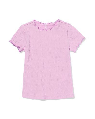Kinder-T-Shirt, Jersey violett violett - 30846606PURPLE - HEMA