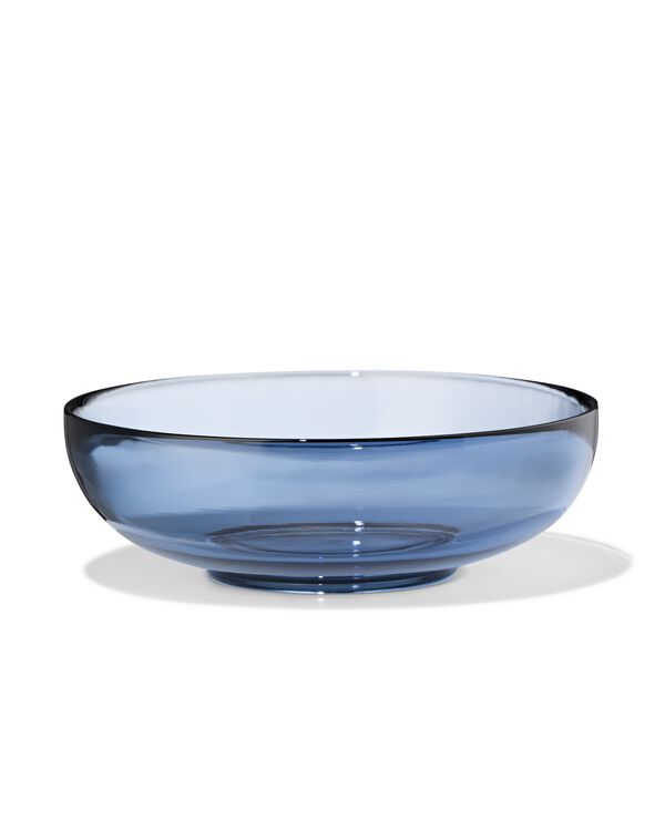bol ⌀14,5cm verre bleu - 9650394 - HEMA