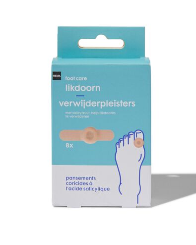 8er-Pack H&uuml;hneraugenpflaster - 11901936 - HEMA