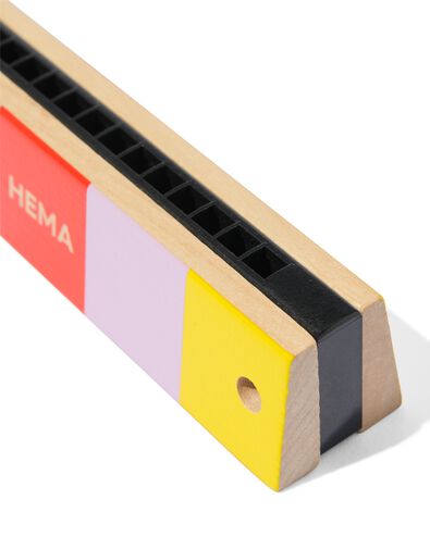 mondharmonica hout 3x13x2.4 - 15100515 - HEMA