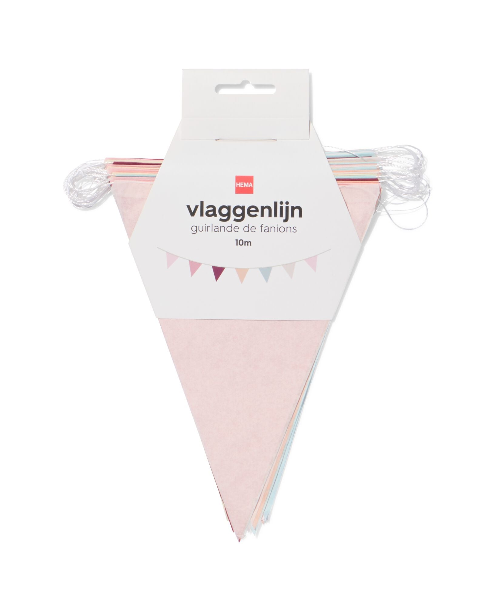 vlaggenlijn 10m papier floraal - 14250362 - HEMA