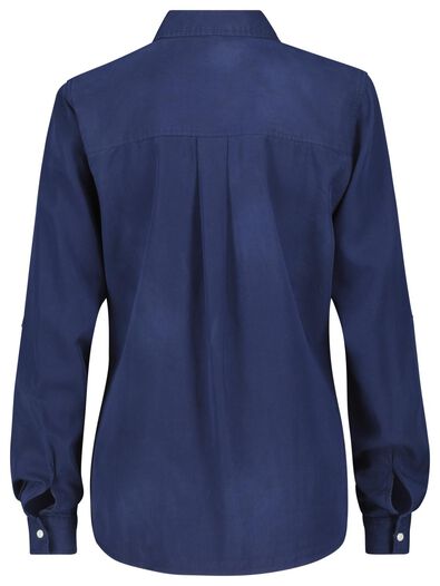 Damen-Bluse dunkelblau dunkelblau - 1000023080 - HEMA