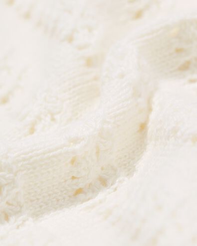 damesvest Fina fijngebreid wit wit - 36207740WHITE - HEMA