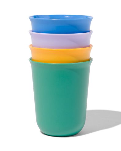 4 gobelets en plastique - 80660149 - HEMA