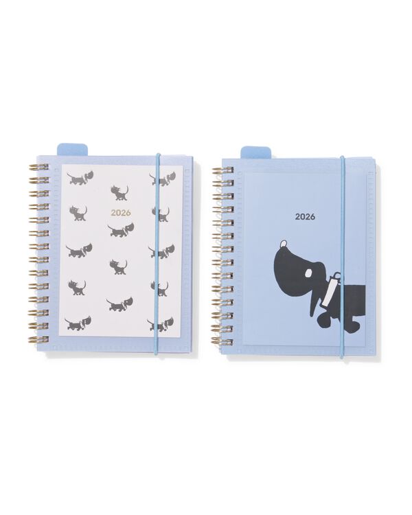agenda de poche Takkie 2026 format de poche 9,7x12,5cm - 14500614 - HEMA