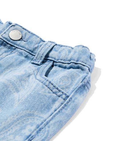 babybroek loose fit denim - 33070470DENIM - HEMA
