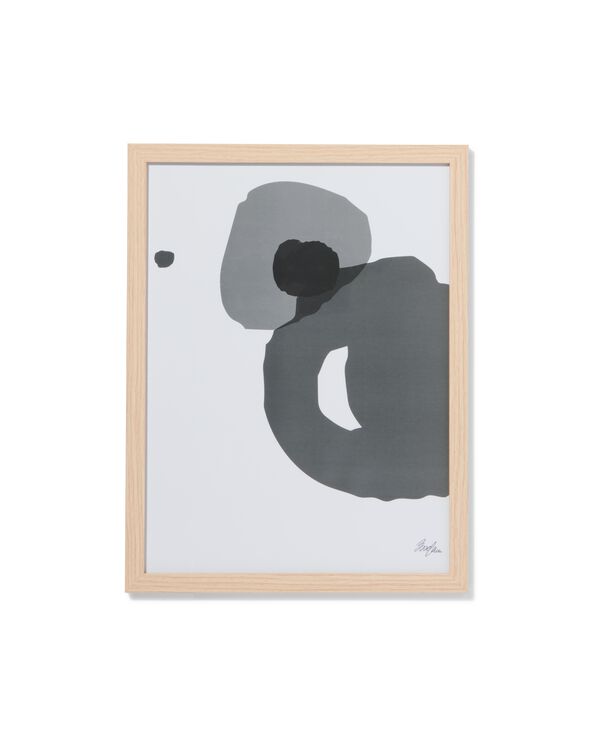 cadre photo 30x40 cm bois naturel bois 30 x 40 - 2000000418 - HEMA