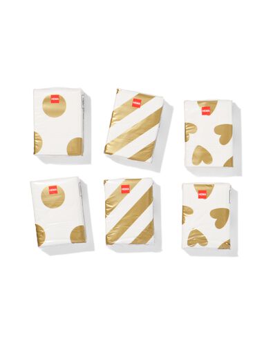 zakdoekjes 4-laags mini - 6x8 stuks - 11511114 - HEMA