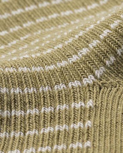 chaussettes b&eacute;b&eacute; ray&eacute;es - 5 pi&egrave;ces olive olive - 4731130OLIVE - HEMA
