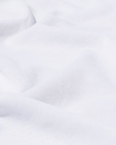 drap-housse 70x150cm jersey blanc - 5180002 - HEMA