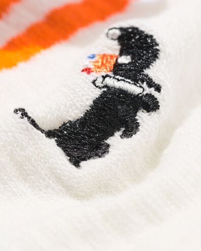 chaussettes enfant Takkie F&ecirc;te du Roi blanc cass&eacute; blanc cass&eacute; - 4320595OFFWHITE - HEMA