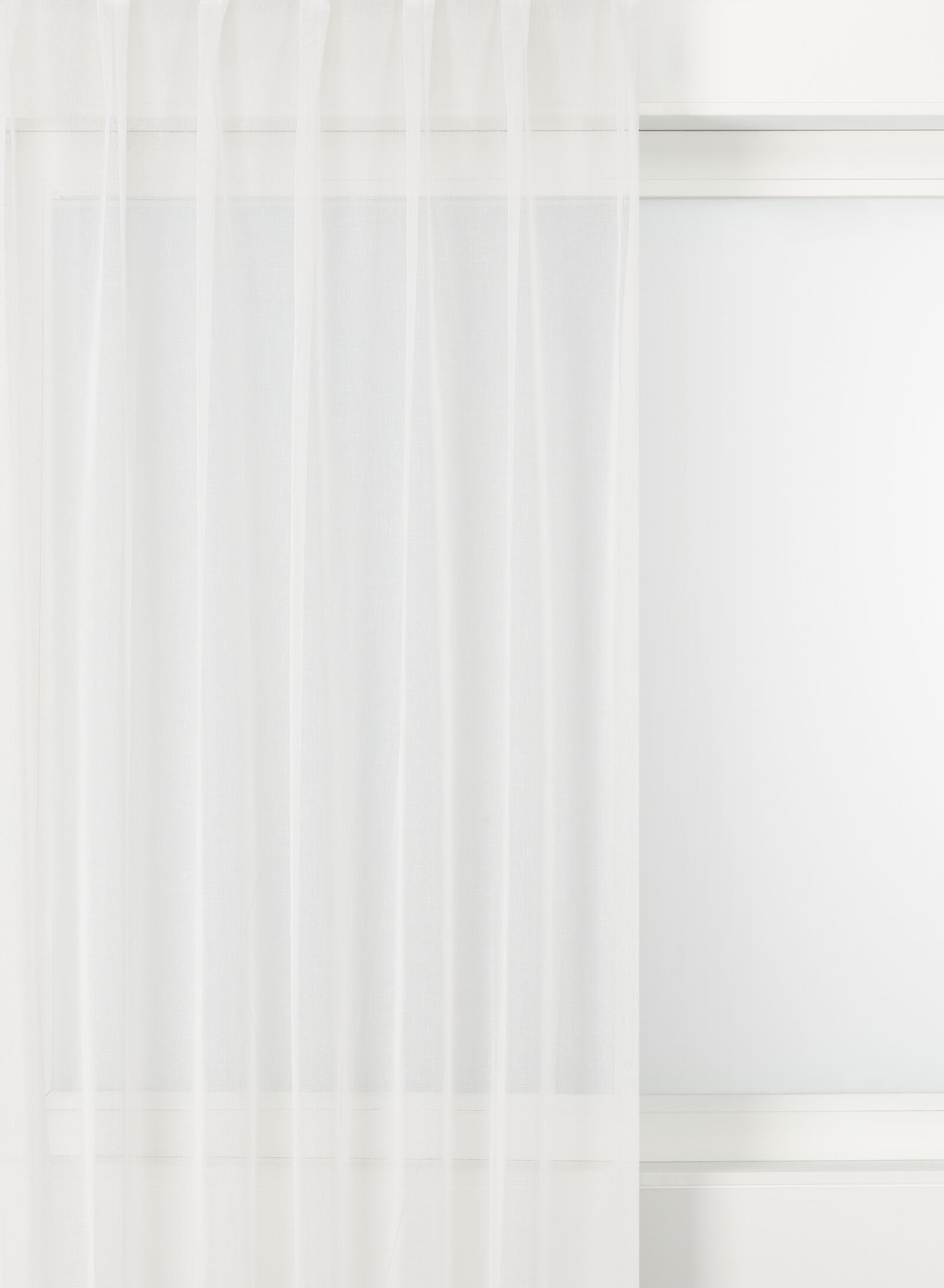 gordijnstof voile emmen ivoor (ivoor)