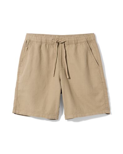 short homme Wes coupe r&eacute;guli&egrave;re beige beige - 2149620BEIGE - HEMA