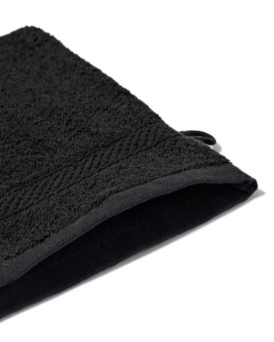 Waschhandschuh, schwere Qualität, schwarz - 5210133 - HEMA