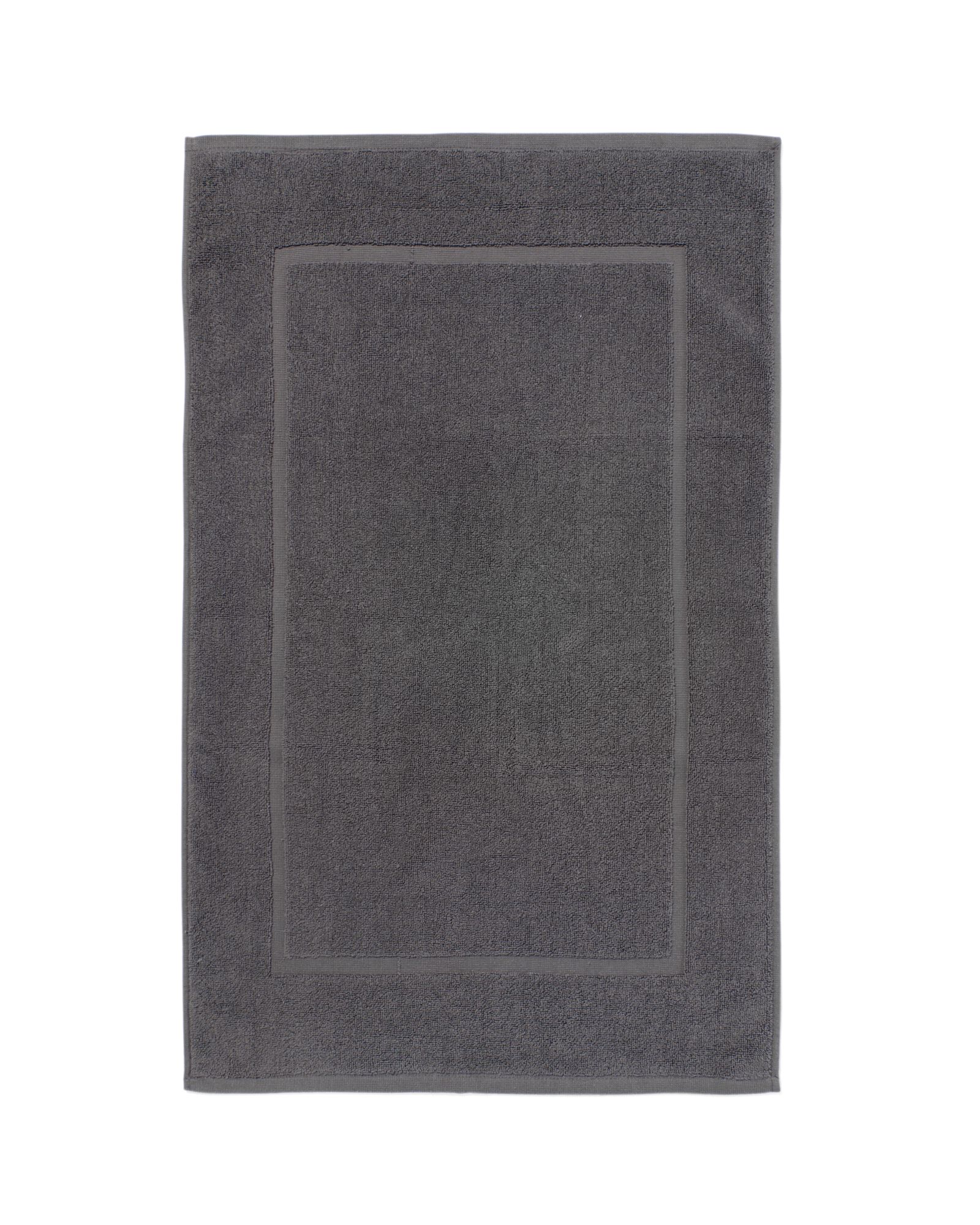 tapis de bain 50x85 haute qualit&eacute; gris fonc&eacute; - 5250008 - HEMA