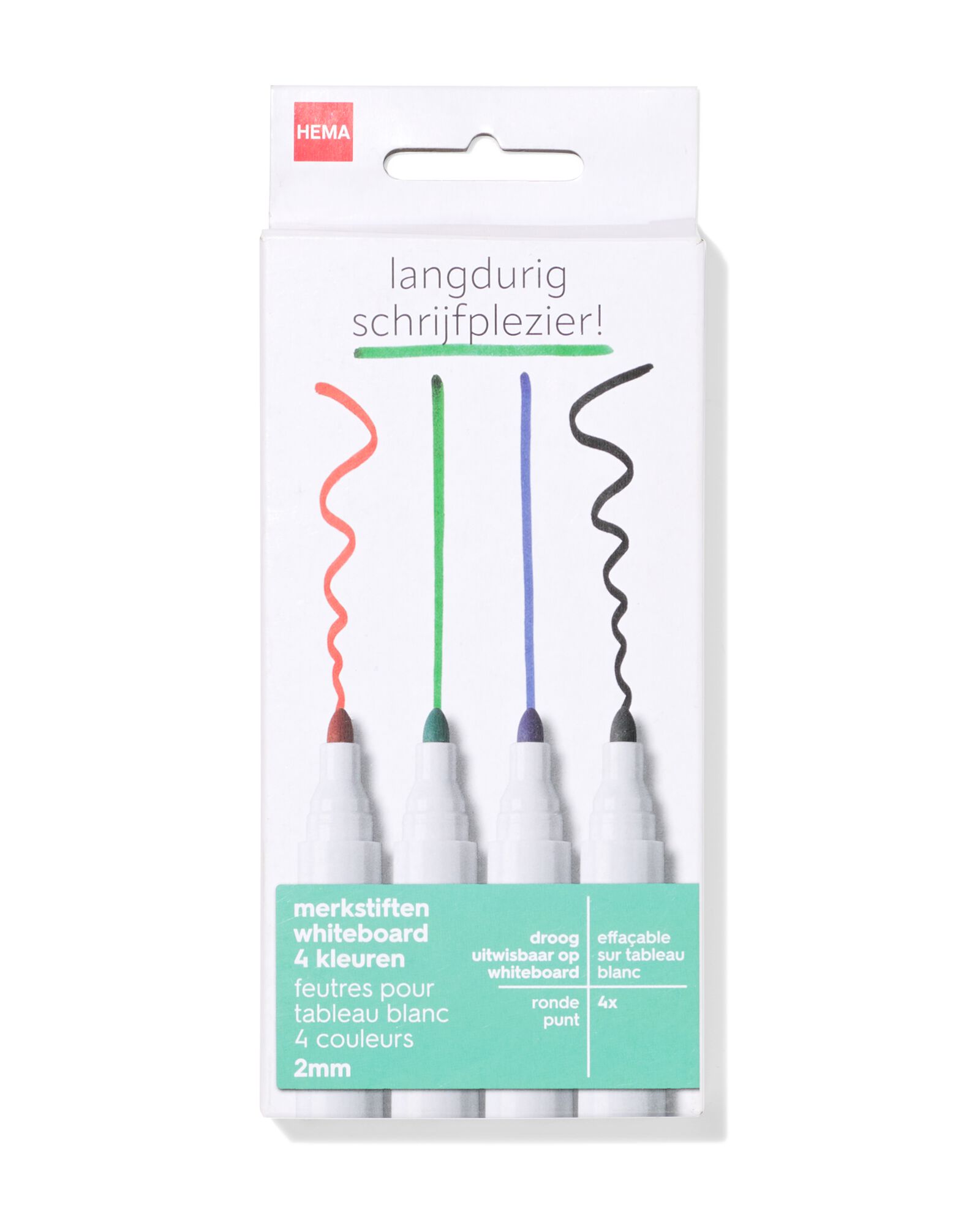 4 Wei&szlig;wandtafel-Marker - 14465150 - HEMA