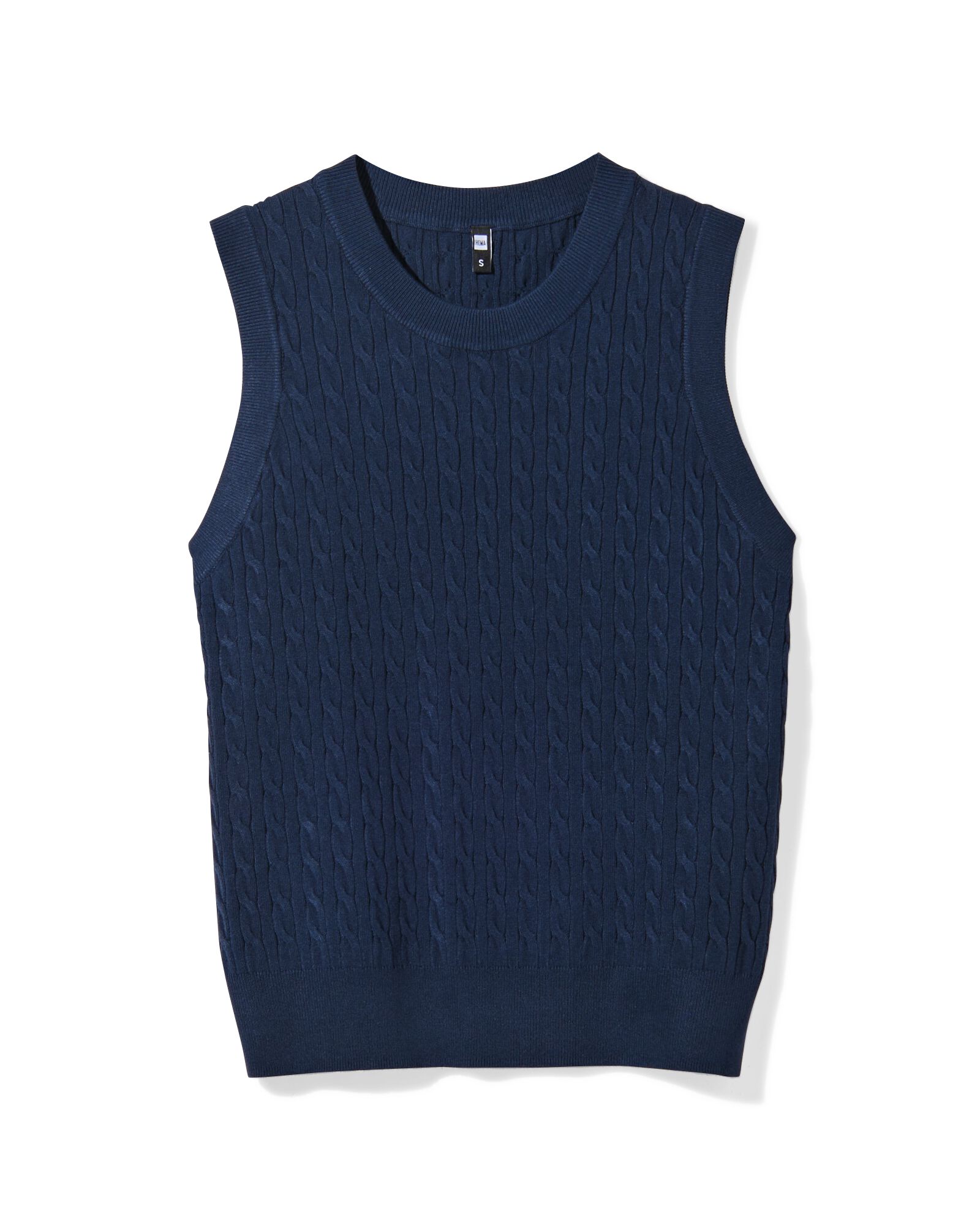 damesspencer Rosie donkerblauw - 36298965DARKBLUE - HEMA