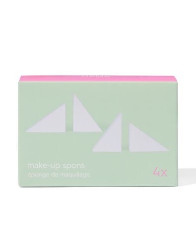 &eacute;ponge de maquillage triangle - lot de 4 - 11201037 - HEMA