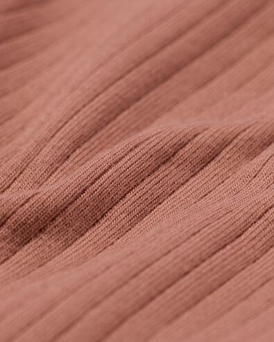 dameshipster katoen  lichtbruin lichtbruin - 21940725LIGHTBROWN - HEMA