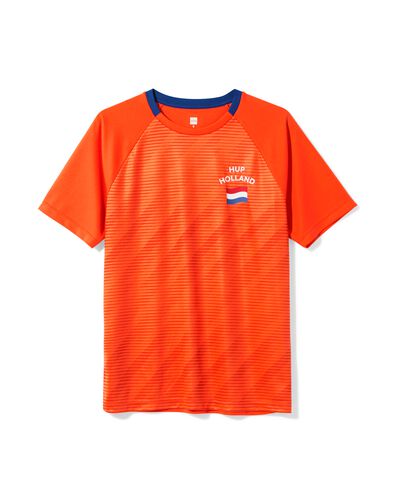 T-shirt pour adultes Coupe du monde orange orange - 36000601ORANGE - HEMA