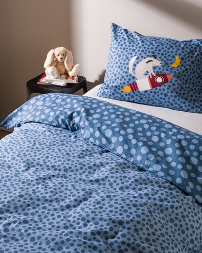 Kinder-Bettwäsche, Soft Cotton, 140 x 200 cm, Punkte - 5730126 - HEMA