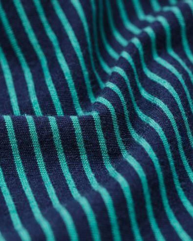 pyjama homme Jesse jersey rayures bleu fonc&eacute; bleu fonc&eacute; - 23686660DARKBLUE - HEMA