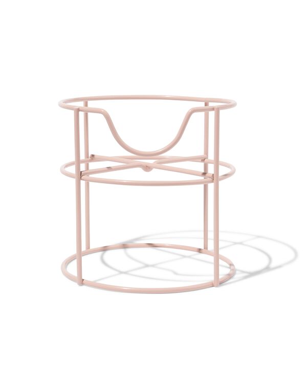 limonadetap standaard 16.5x16.5x16cm metaal roze - 41800211 - HEMA