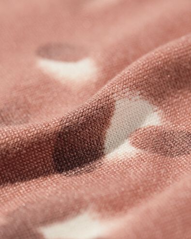 chemise de nuit femme micro animaux marron clair - 23498725LIGHTBROWN - HEMA