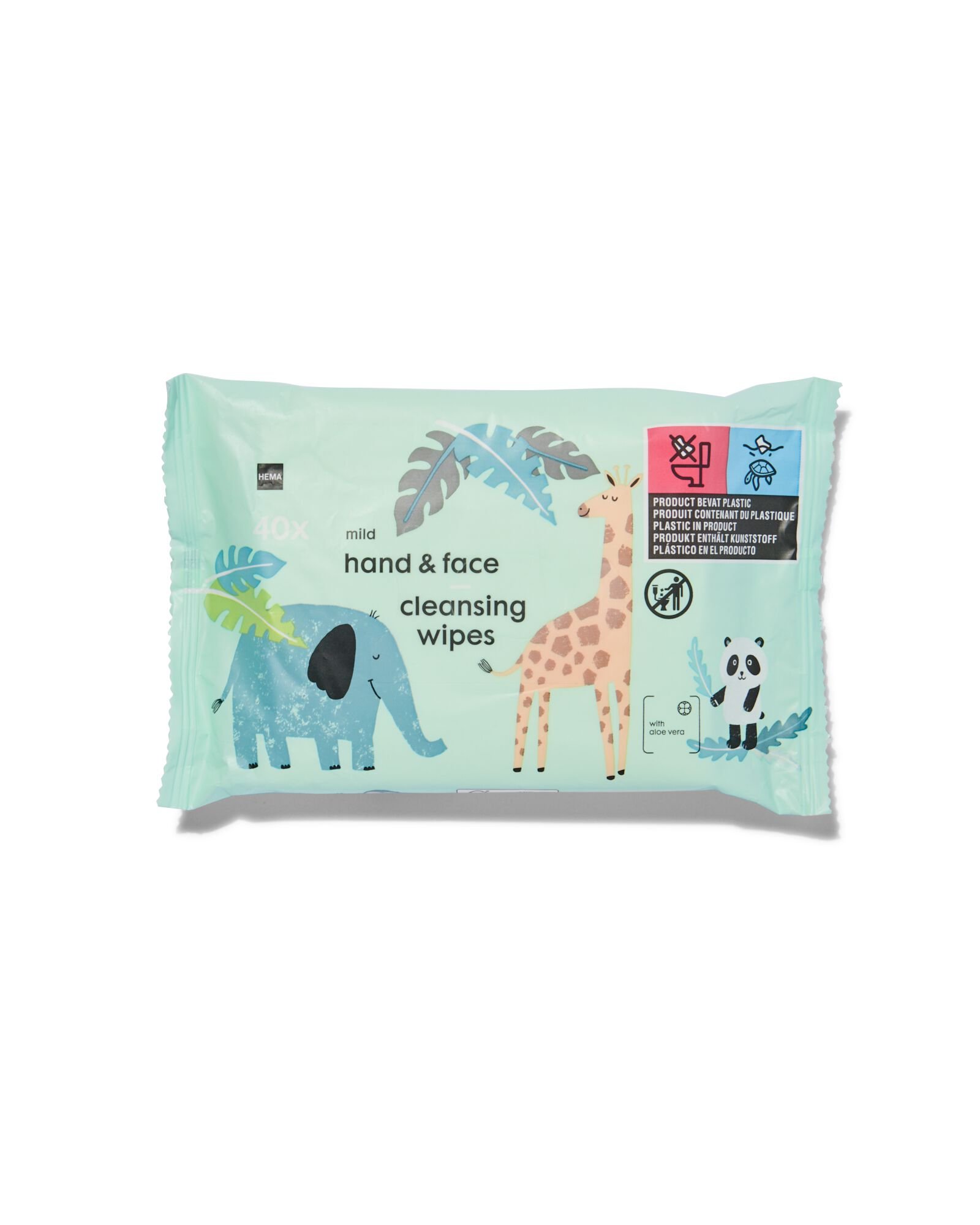 milde poetsdoekjes - 40 stuks - 11341145 - HEMA