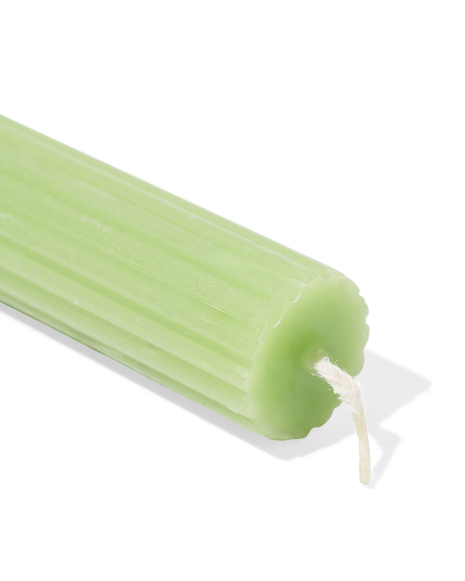 Haushaltskerze &Oslash; 2,2 x 24 cm, Relief, Orange - 13504022 - HEMA