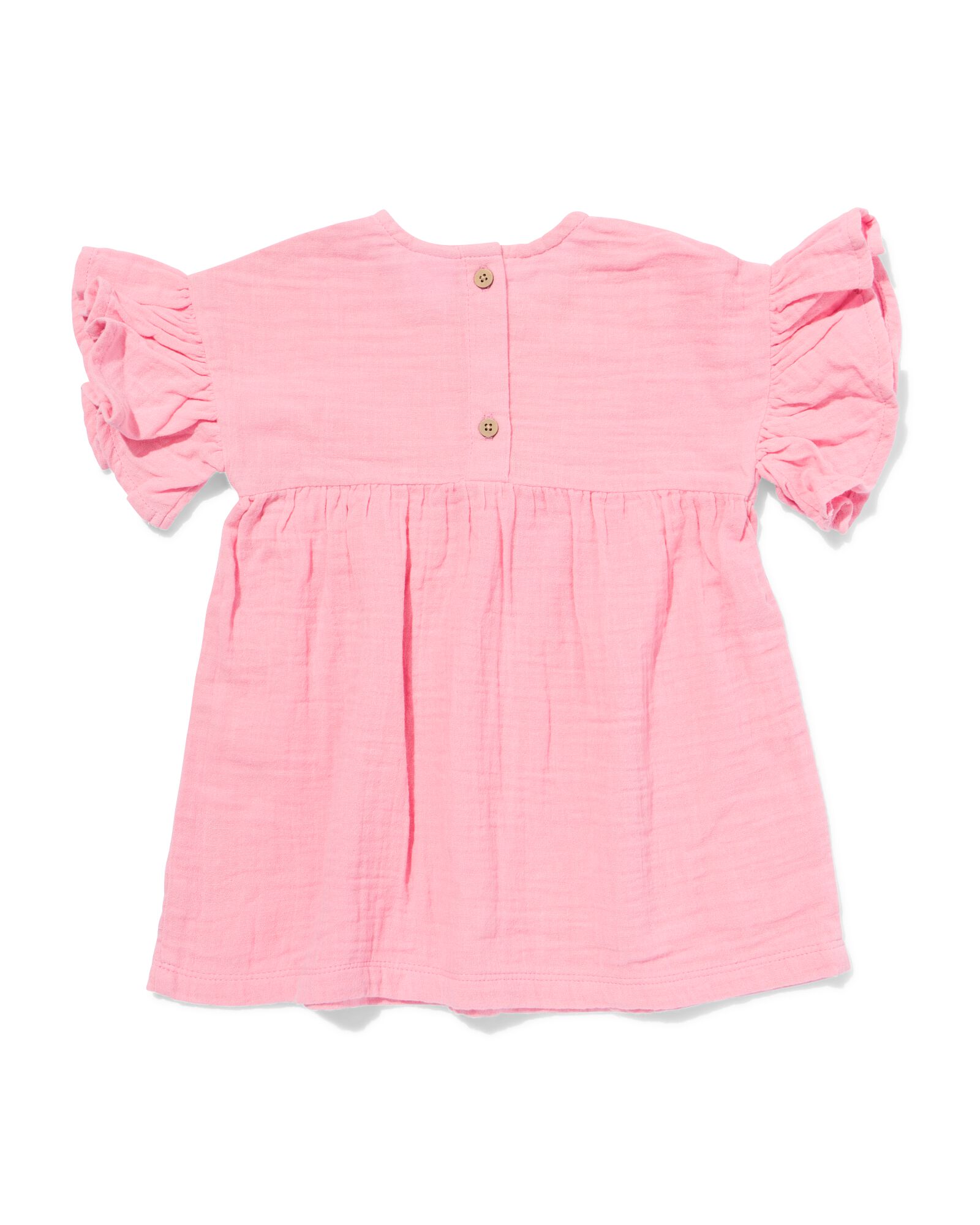 robe b&eacute;b&eacute; trap&egrave;ze mousseline rose rose - 33084270PINK - HEMA