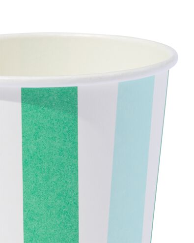 bekers blauw 8 stuks  - 14250063 - HEMA