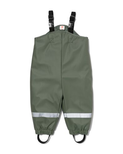pantalon de jeu extérieur bébé vert - 1000030553 - HEMA
