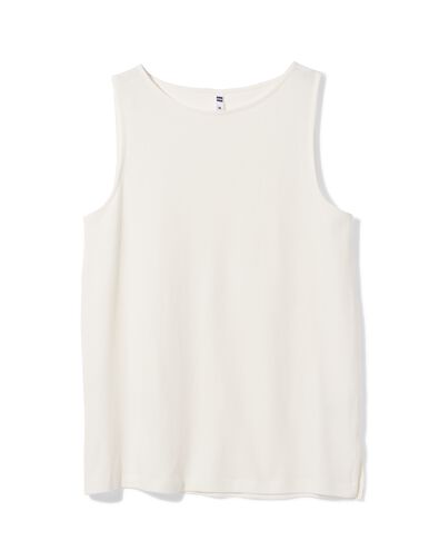 dames tanktop Noah gebroken wit gebroken wit - 36239480OFFWHITE - HEMA