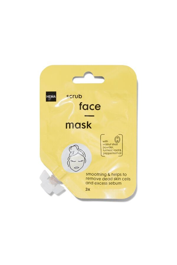 masque visage exfoliant - 17800034 - HEMA