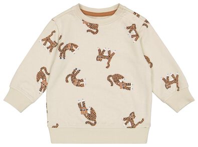 Baby-Sweatshirt, Tiger sandfarben - 1000026036 - HEMA