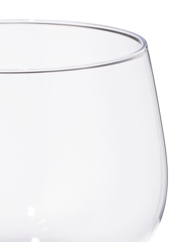 verre &agrave; vin 230ml rouge bordeaux avec du jaune - 9401164 - HEMA