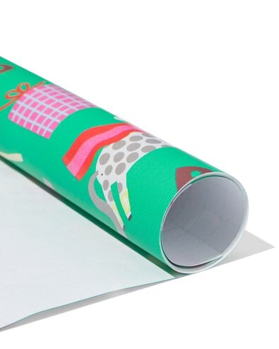 papier cadeau Saint-Nicolas 50x200cm - 3 pi&egrave;ces - 25900022 - HEMA