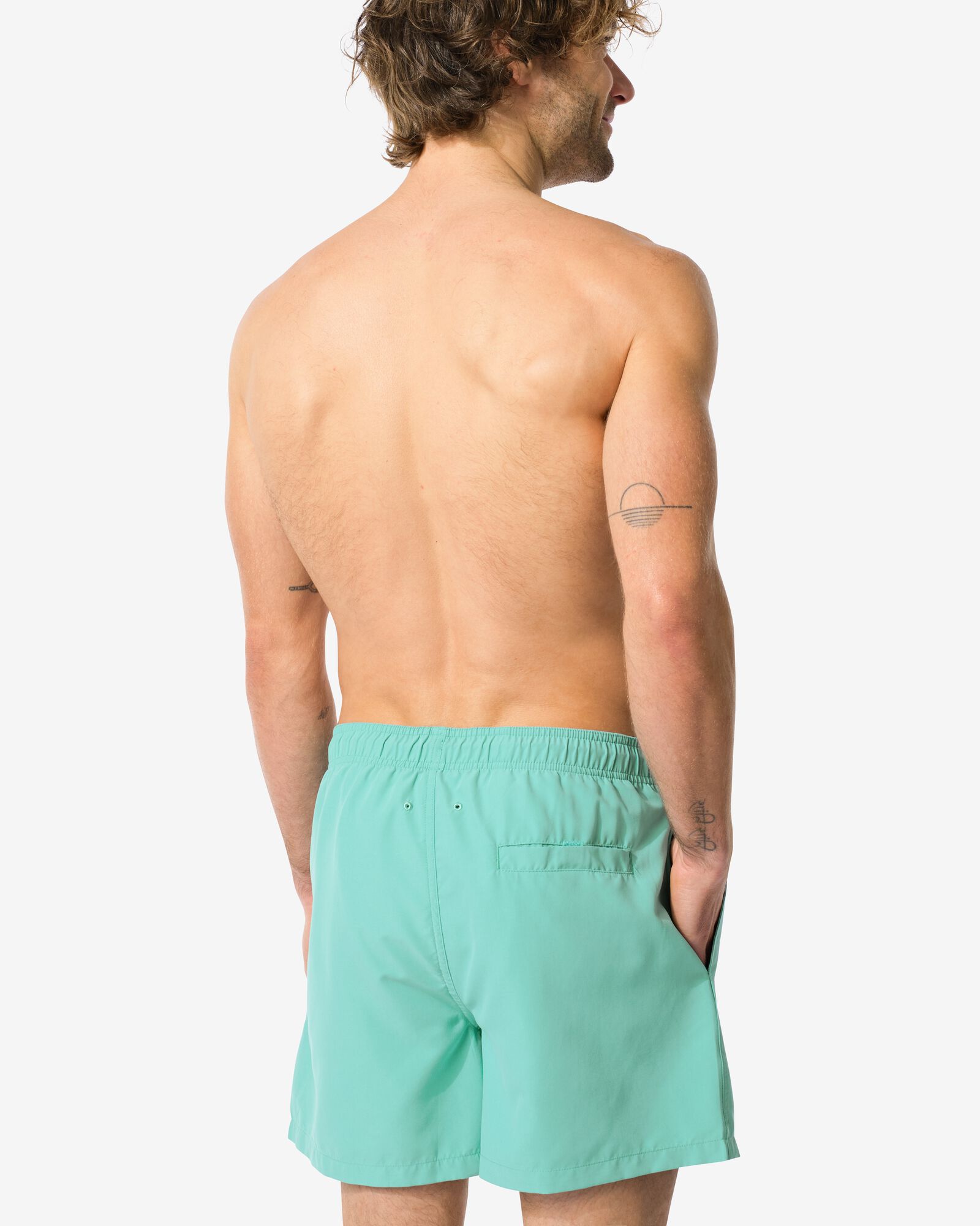 Herrenbadehose  blau blau - 22150015BLUE - HEMA