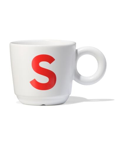 mug 280ml lettre S - 61130418 - HEMA