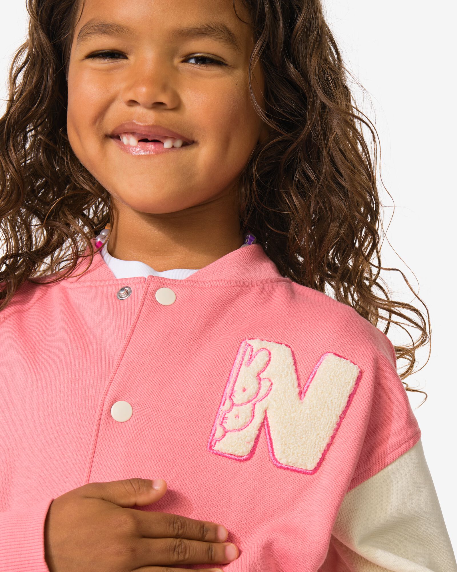 nijntje kinder bombervest  roze roze - 30843441PINK - HEMA