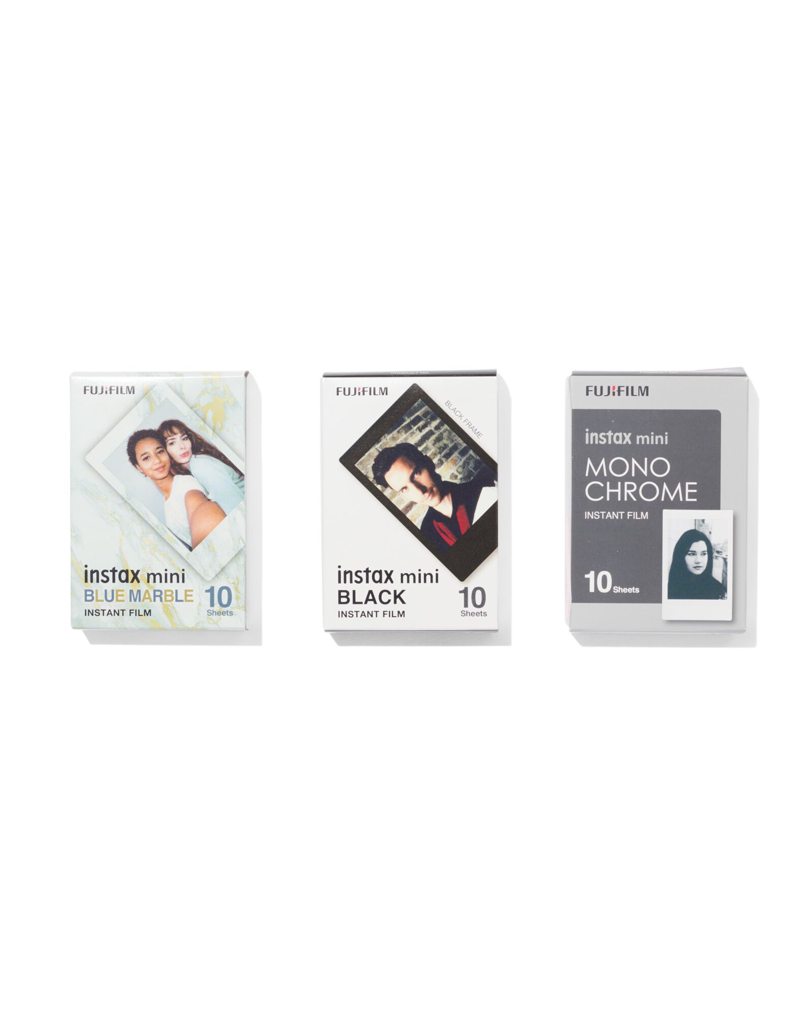 papier photo instax&trade; mini classic bundle (3x10/paquet) - 60310009 - HEMA