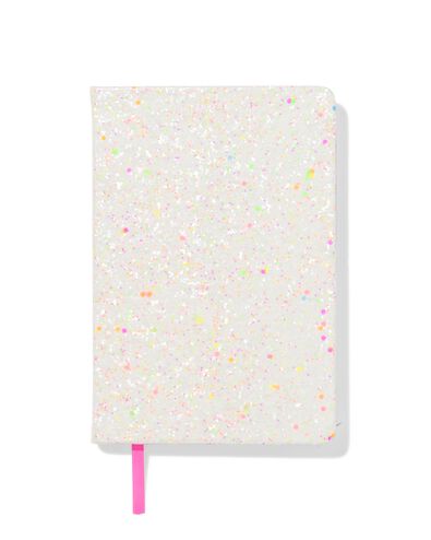 Notizbuch A5 Glitzer - 14144428 - HEMA