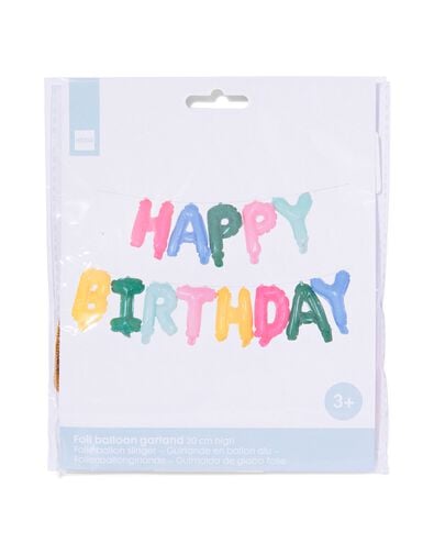 Folienballon „Happy Birthday“ - 14200196 - HEMA