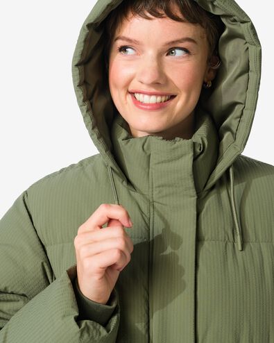 dames pufferjas Jaimy groen - 36203660GREEN - HEMA
