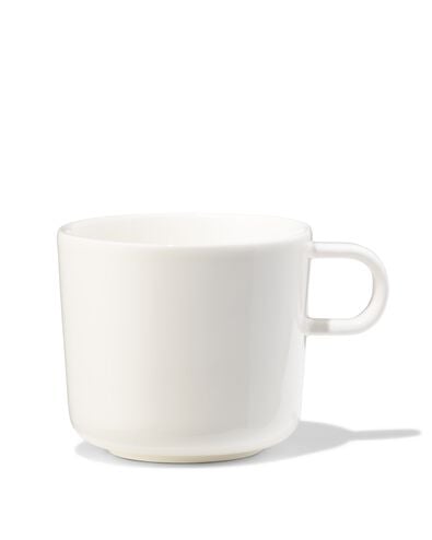 Kaffeetasse 200 ml, Knap, New Bone China, wei&szlig; - 80660301 - HEMA